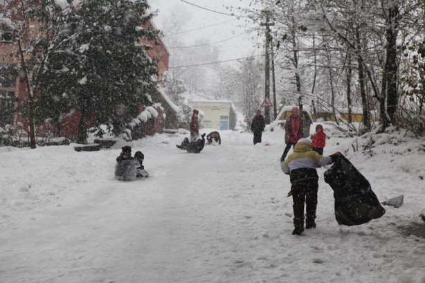 Foto - Yurtta kış böyle yaşanıyor
