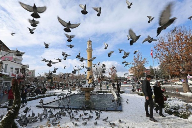 Foto - Yurtta kış böyle yaşanıyor