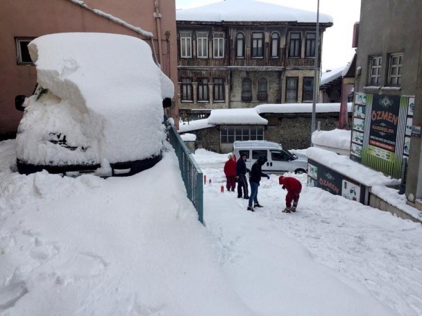 Foto - Yurtta kış böyle yaşanıyor