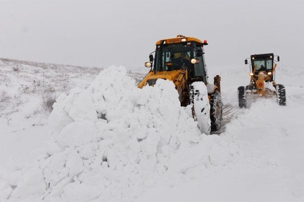 Foto - Yurtta kış böyle yaşanıyor