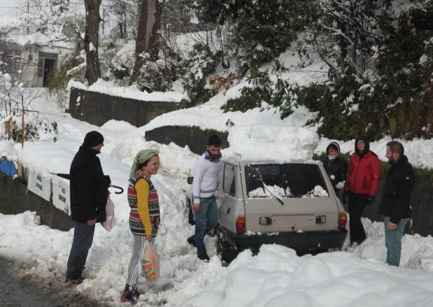 Foto - Yurtta kış böyle yaşanıyor