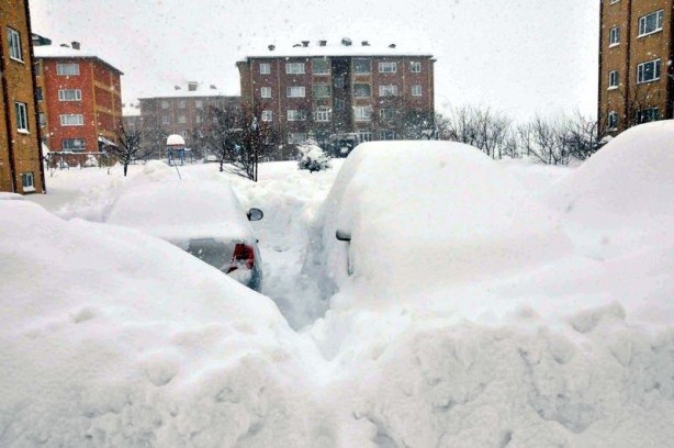 Foto - Yurtta kış böyle yaşanıyor