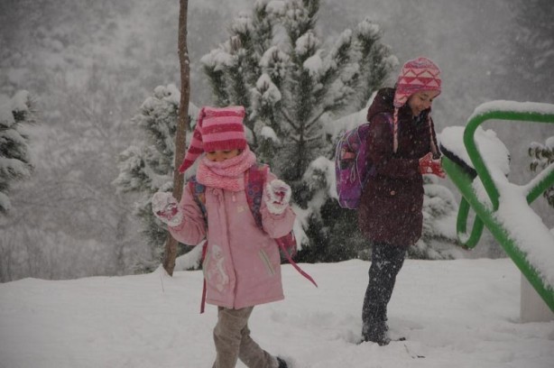 Foto - Yurtta kış böyle yaşanıyor