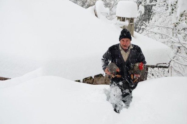 Foto - Yurtta kış böyle yaşanıyor