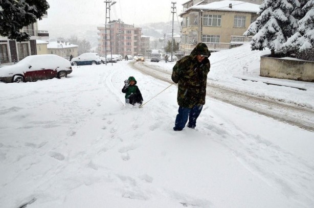 Foto - Yurtta kış böyle yaşanıyor