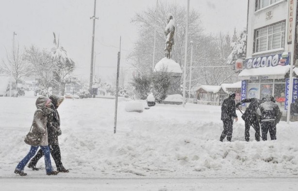 Foto - Yurtta kış böyle yaşanıyor