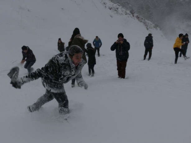 Foto - Yurtta kış böyle yaşanıyor