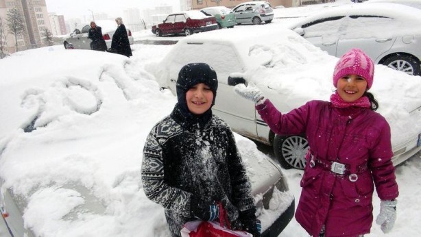 Foto - Yurtta kış böyle yaşanıyor