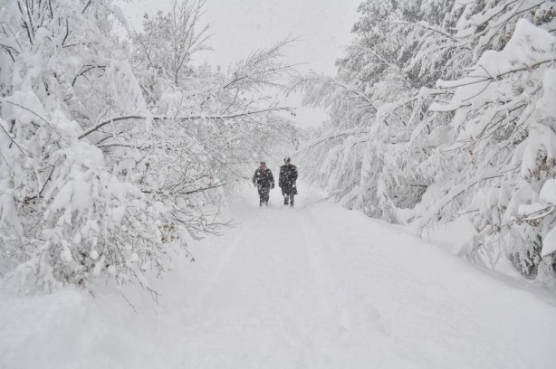 Foto - Yurtta kış böyle yaşanıyor