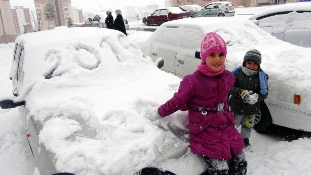 Foto - Yurtta kış böyle yaşanıyor