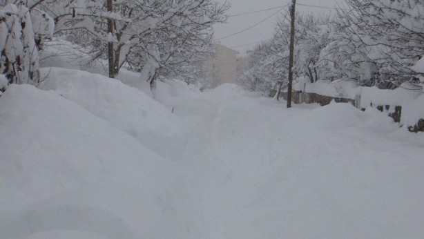 Foto - Yurtta kış böyle yaşanıyor