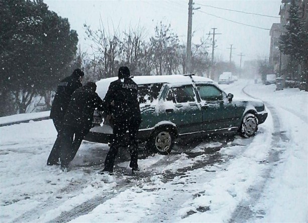 Foto - Yurtta kış böyle yaşanıyor