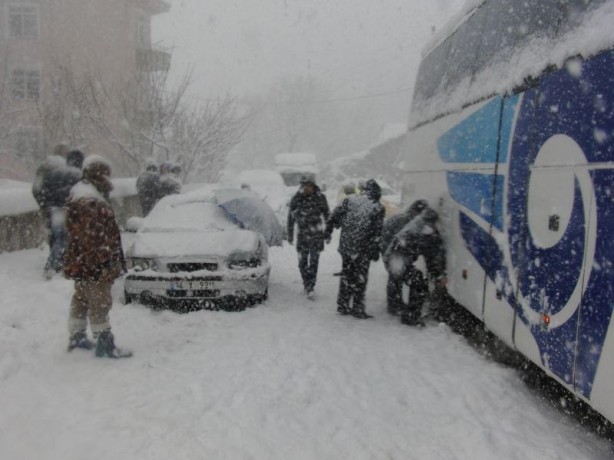 Foto - Yurtta kış böyle yaşanıyor