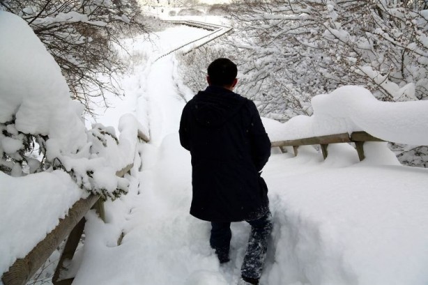 Foto - Yurtta kış böyle yaşanıyor