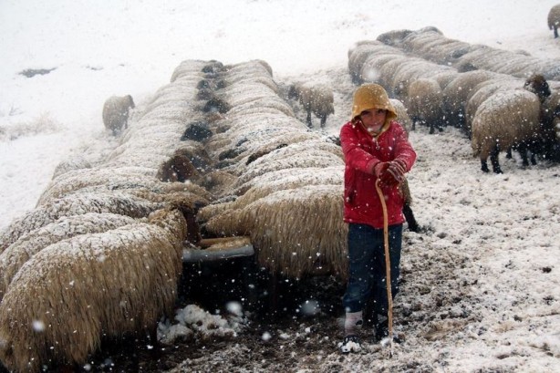 Foto - Yurtta kış böyle yaşanıyor
