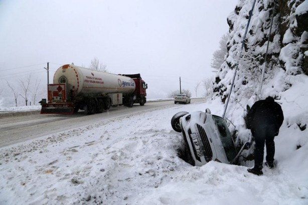 Foto - Yurtta kış böyle yaşanıyor