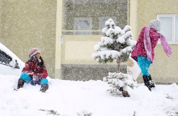 Foto - Yurtta kış böyle yaşanıyor