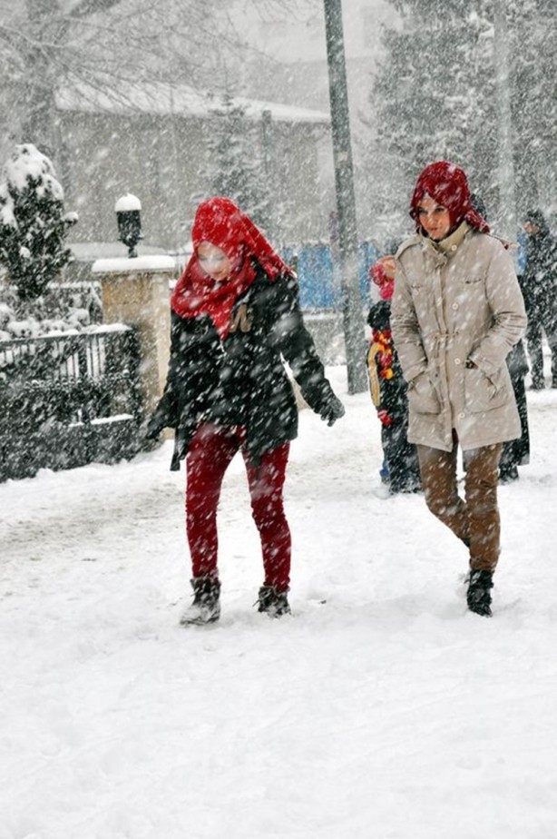 Foto - Yurtta kış böyle yaşanıyor