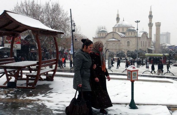 Foto - Yurtta kış böyle yaşanıyor