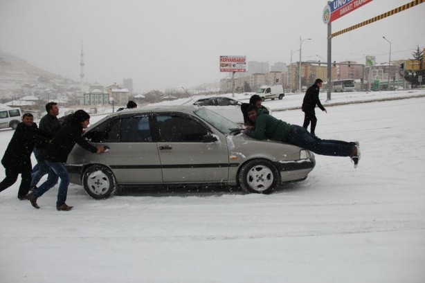 Foto - Yurtta kış böyle yaşanıyor