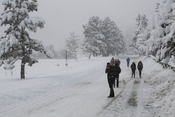 Foto - Yurtta kış böyle yaşanıyor