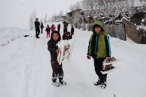 Foto - Yurtta kış böyle yaşanıyor