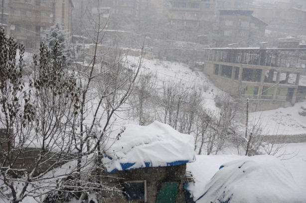 Foto - Yurttan kar manzaraları...