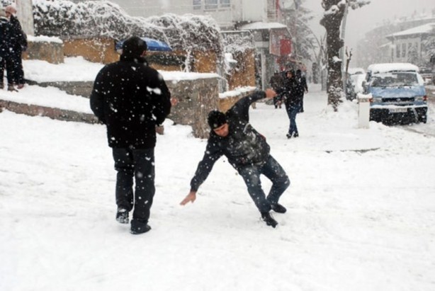 Foto - Yurttan kar manzaraları...