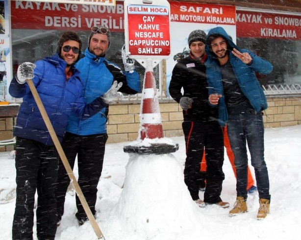 Foto - Yurttan kar manzaraları...