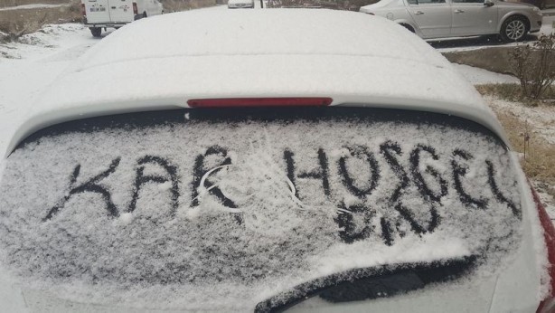 Foto - Yurttan kar manzaraları...