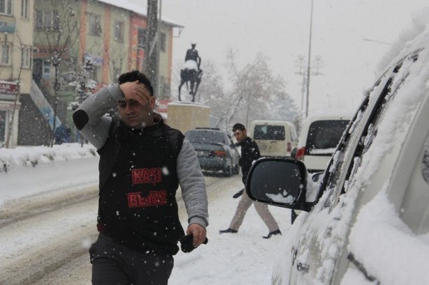 Foto - Yurttan kar manzaraları...