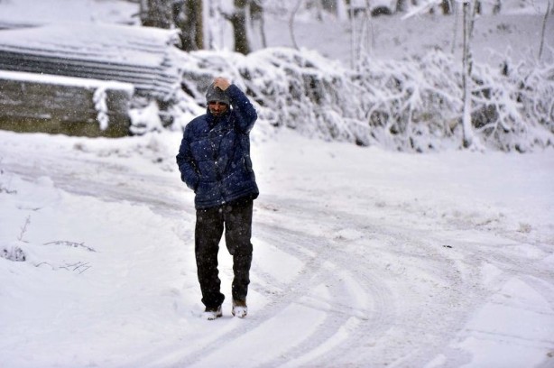 Foto - Yurttan kar manzaraları...