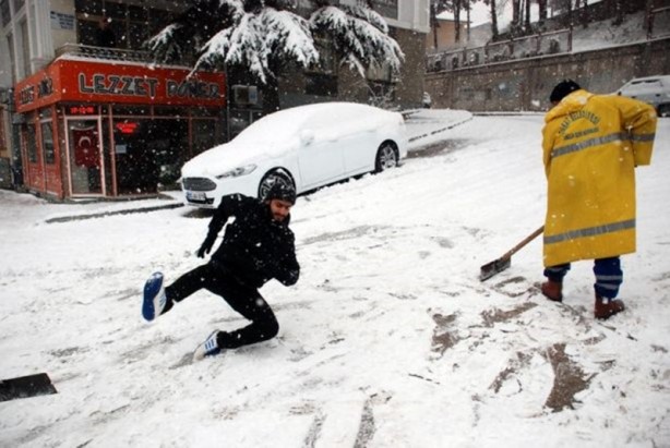 Foto - Yurttan kar manzaraları...