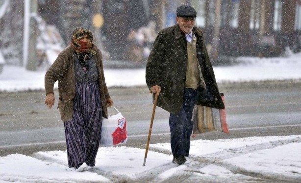 Foto - Yurttan kar manzaraları...
