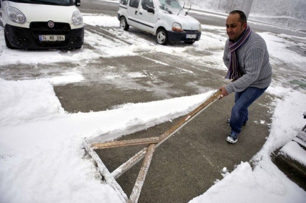 Foto - Yurttan kar manzaraları...