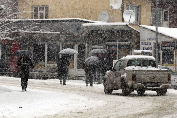 Foto - Yurttan kar manzaraları...