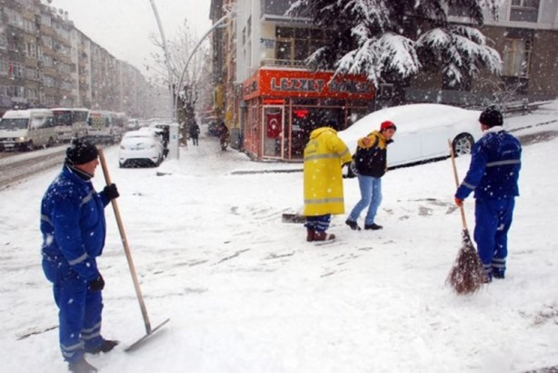 Foto - Yurttan kar manzaraları...