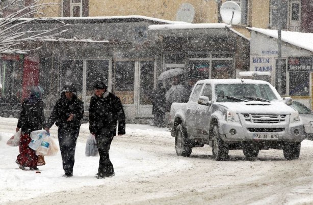Foto - Yurttan kar manzaraları...