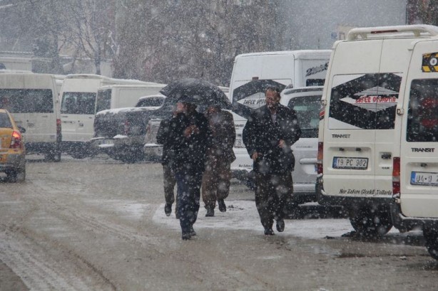 Foto - Yurttan kar manzaraları...
