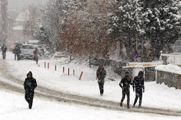 Foto - Yurttan kar manzaraları...