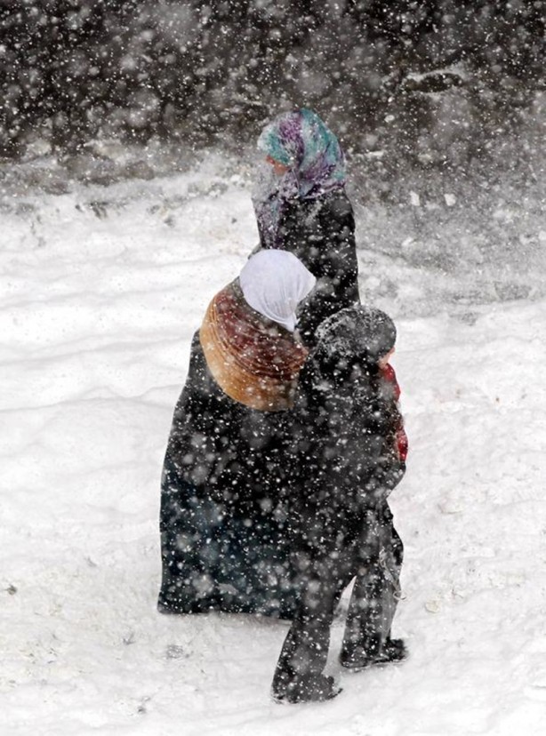 Foto - Yurttan kar manzaraları...