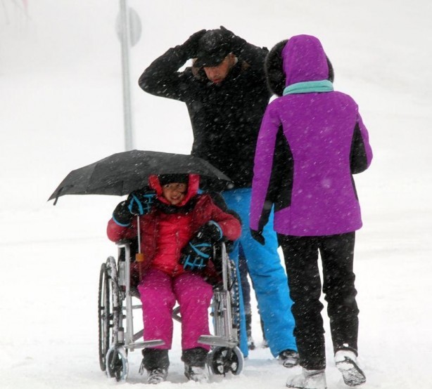 Foto - Yurttan kar manzaraları...