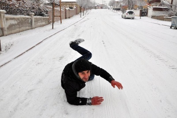 Foto - Yurttan kar manzaraları...