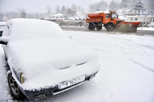 Foto - Yurttan kar manzaraları...