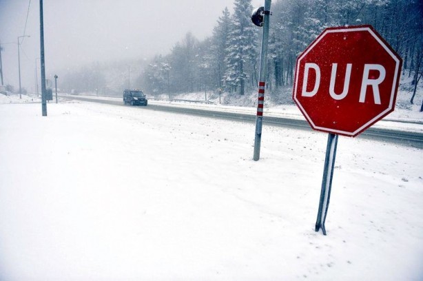 Foto - Yurttan kar manzaraları...