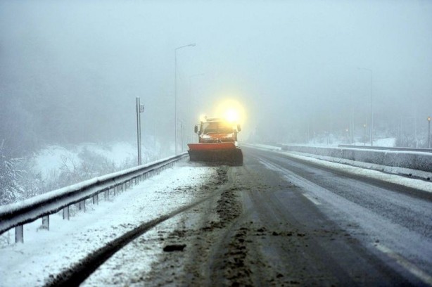 Foto - Yurttan kar manzaraları...