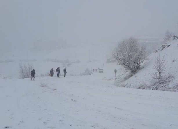 Foto - Yurttan kar manzaraları...