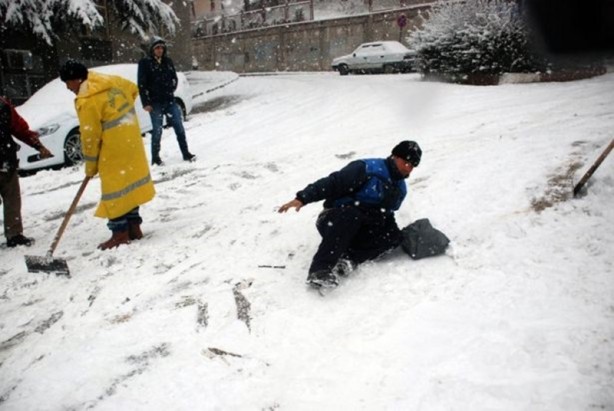 Foto - Yurttan kar manzaraları...