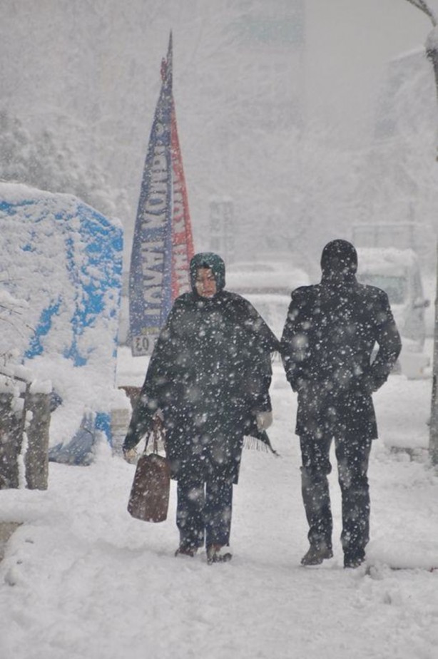 Foto - Yurttan kar manzaraları...