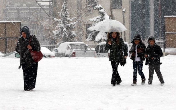 Foto - Yurttan kar manzaraları...